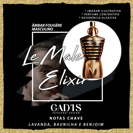 Perfume Gadis 1186 Inspirado em Le Male Elixir Contratipo